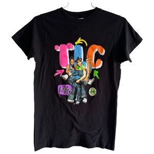 Cross Colours TLC 90s Inspired Band Tee Size XS